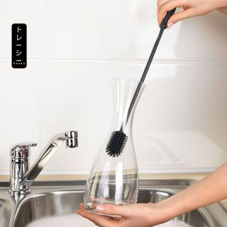 Cây cọ rửa bình sữa silicon FEEKA, dụng cụ cọ rửa ly - cốc - chén cao cấp 33cm