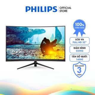 [Mã ICBFRI300 giảm 10% đơn 250K] Màn hình Gaming Cong Philips 322M8CZ/74 32 inch I Full HD I 165Hz I 1ms I Freesync