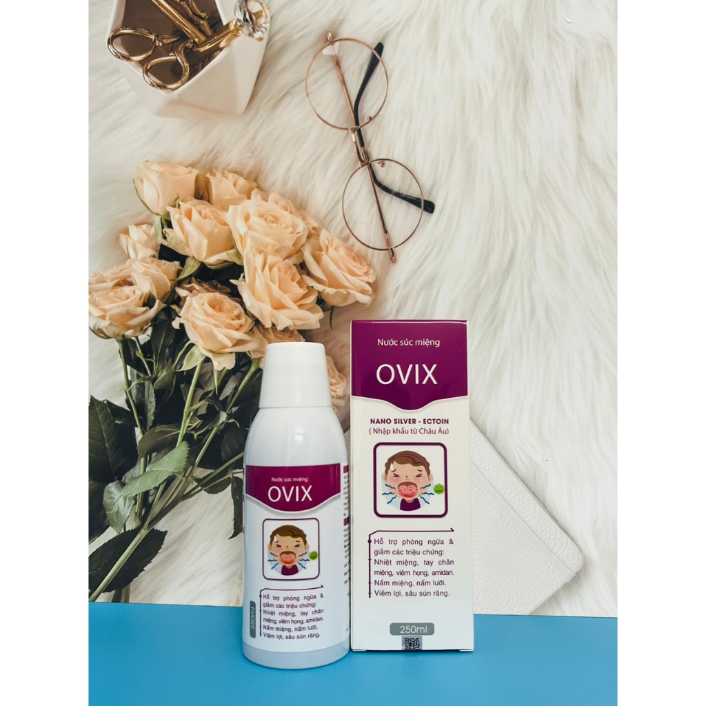 Ovix nước súc miệng