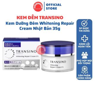 Kem Dưỡng Đêm Transino Whitening Repair Cream Nhật Bản 35g