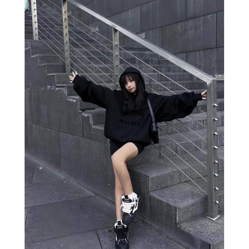 Áo Hoodie đen #Essential #Season2023
