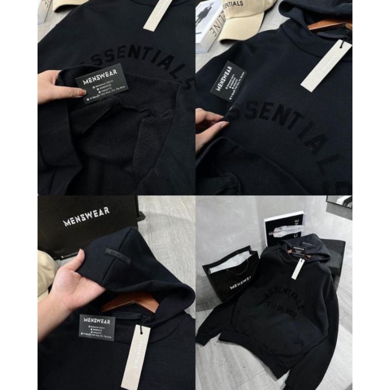 Áo Hoodie đen #Essential #Season2023