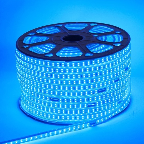 Led cuộn 2 hàng,  3 hàng đơn màu,hống nước trang trí ngoài trời quấn cây siêu sáng,  giá theo mét