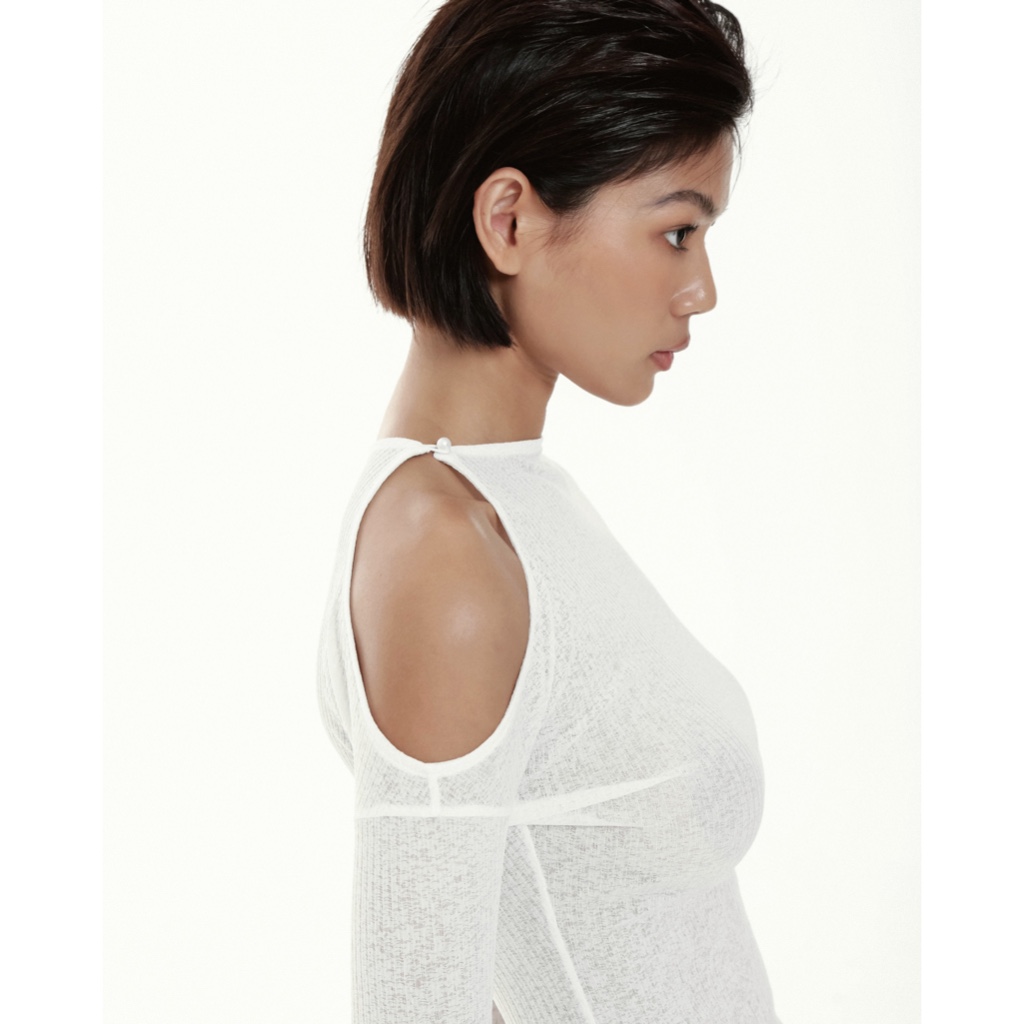 Normallife | TOP 25 Áo thun mỏng tay dài khoét vai