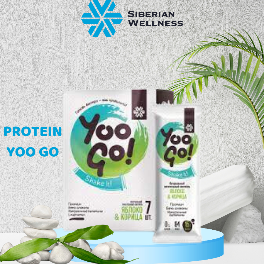 Protein YOO GO giúp phát triển cơ bắp, hỗ trợ cho người tập luyện thể thao - Siberian Wellness