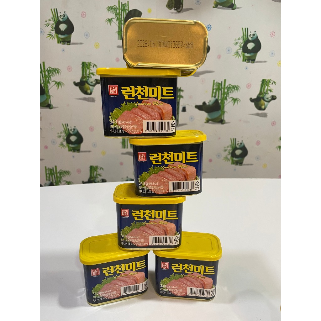 THỊT HỘP HÀN QUỐC 340G DATE 2026