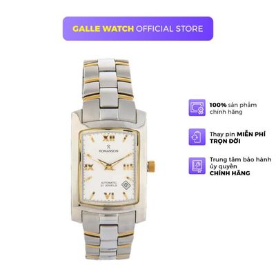 Đồng hồ nam Romanson TM2101RMCWH phong cách thời trang, thanh lịch, chống nước 3 ATM, dây thép đeo tay cao cấp