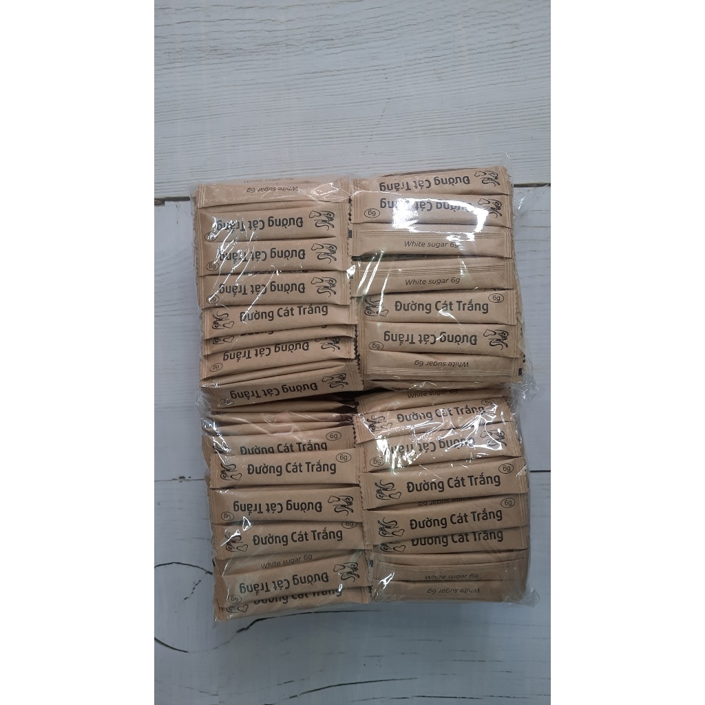 400 Gói Đường In Sẵn 6gram