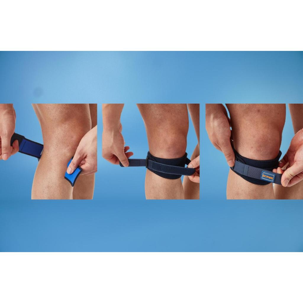 Bao đeo bảo vệ dây chằng đầu gối Dr.Med DR-K143 viêm gân bánh chè, viêm gân - 1 Size