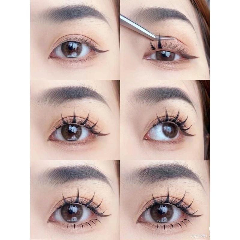 Lông Mi Giả Tách Sợi Trang Điểm Tự Nhiên Cho Đôi Mắt Cuốn Hút