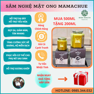 COMBO 2 cặp Sâm Nghệ Mật Ong Mamachue.Hỗ Trợ Dạ Dày. Căng da. Chống Lão Hoá. Hỗ Trợ Tiêu Hoá