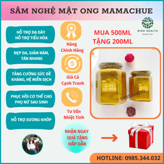 Hồng Sâm Nghệ Mật Ong Mamachue. Tốt cho Dạ Dày. Đề Kháng Tăng. Tiêu Hoá Tốt. Đẹp Da. Xương Khớp Khoẻ
