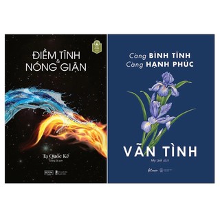 Sách - combo 2 cuốn : điềm tĩnh và nóng giận + càng bình tĩnh càng hạnh phúc