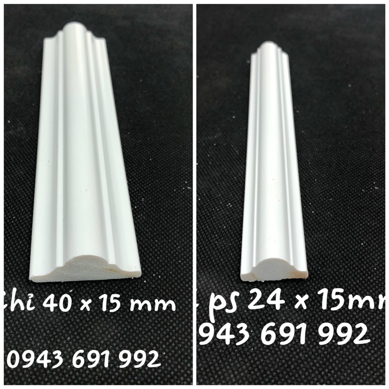Set phào chỉ nhựa composite cắt sẵn lồng kép hai lớp cho tường rộng 2.8m đến 3.4m