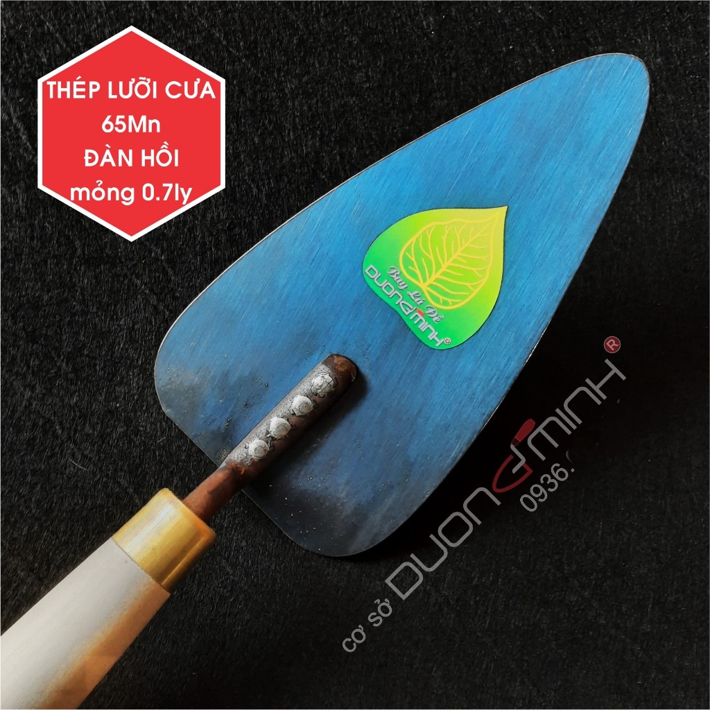 Bay Lá đề TÔ TRÁT - DƯƠNG MINH - Bay thép lưỡi cưa Bay xây dựng bay thợ hồ bay xây tô bay làm vườn