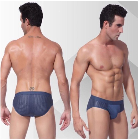 Set 4 Quần lót nam Thun lạnh Thông hơi, Kháng khuẩn - Hàng cao cấp VNXK LOTNAM04