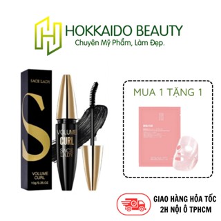 Mascara cong mi chống thấm nước SACE LADY Volume Curl 10g