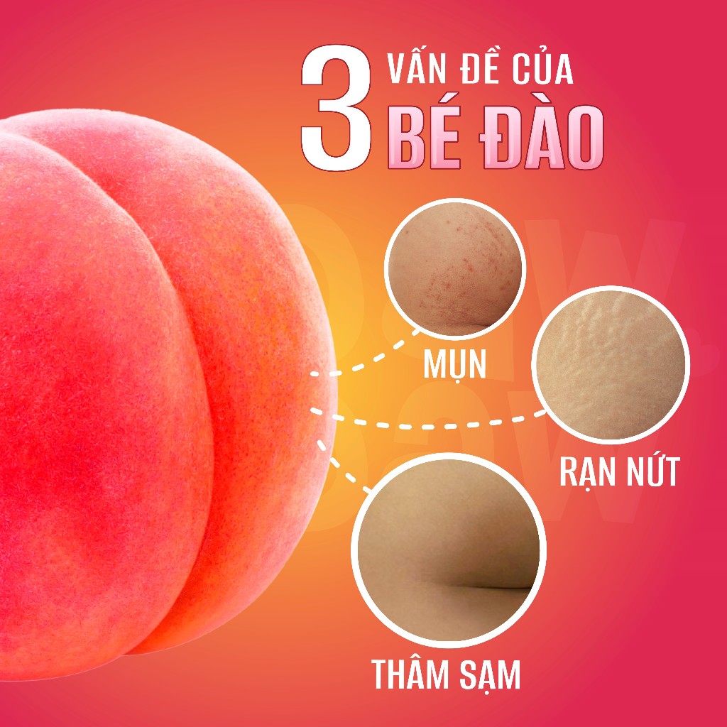 Dầu giảm thâm  Body, mông, nách hương nước hoa BHA & dầu tự nhiên giảm sần sùi sáng da mịn màng MOAW MOAW 30ml