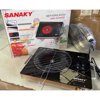 Bếp Hồng ngoại SANAKY SNK-2524/SNK BD22A tặng kèm 1 nồi lẩu