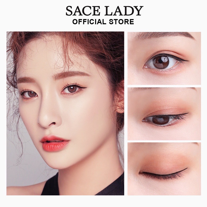 Bút kẻ mắt dạng lỏng lâu trôi không thấm nước trang điểm mắt 1.2ml SACE LADY