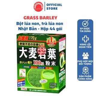 Bột lúa non Nhật Bản 44 gói, bột lúa mạch non Grass Barley Nhật Bản