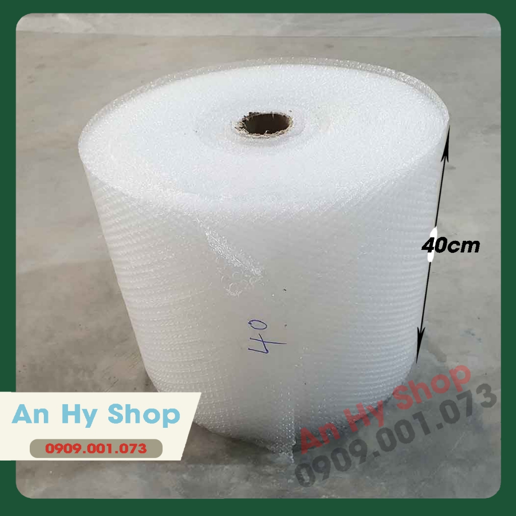 40cm x 100m - Cuộn bóng khí xốp hơi xốp nố, đóng hàng, gói hàng