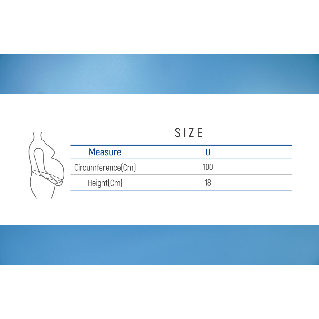 Đai nâng bụng bà bầu Dr.Med DR-B050 hỗ trợ nâng bụng mang thai, yếu cơ bụng - 1 Size