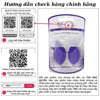 Mút Tán Nền RT Real Techniques 2 Miracle Mini Eraser Sponges ( 2 Mút )