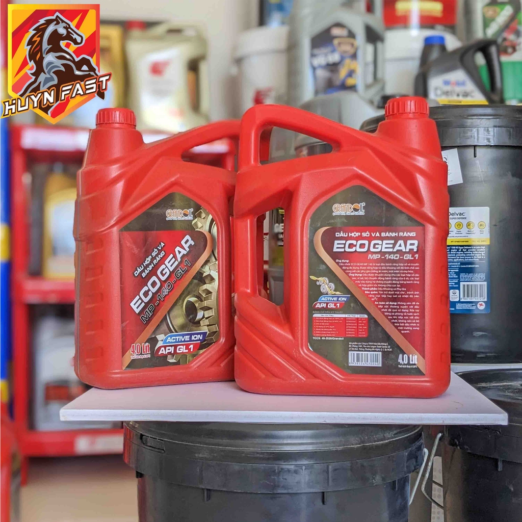 DẦU NHỚT HỘP SỐ BÁNH RĂNG GRANDOIL ECO-GEAR MP140 API-GL1