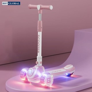 Xe trượt Scooter BBT Global, cho bé từ 2-8 tuổi, gấp gọn, bảo hành 6 tháng