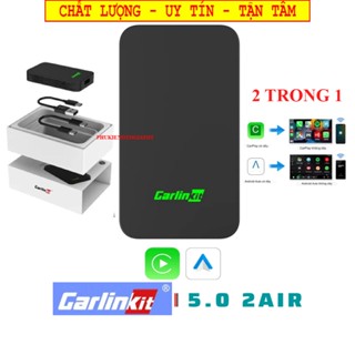 Carlinkit 5.0 2Air 2025 bộ chuyển huy đổi Carplay không dây, Android Auto không dây 2 in 1 cho xe ô tô