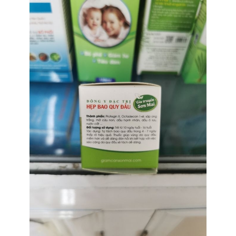 Kem bôi hết hẹp bao quy đầu