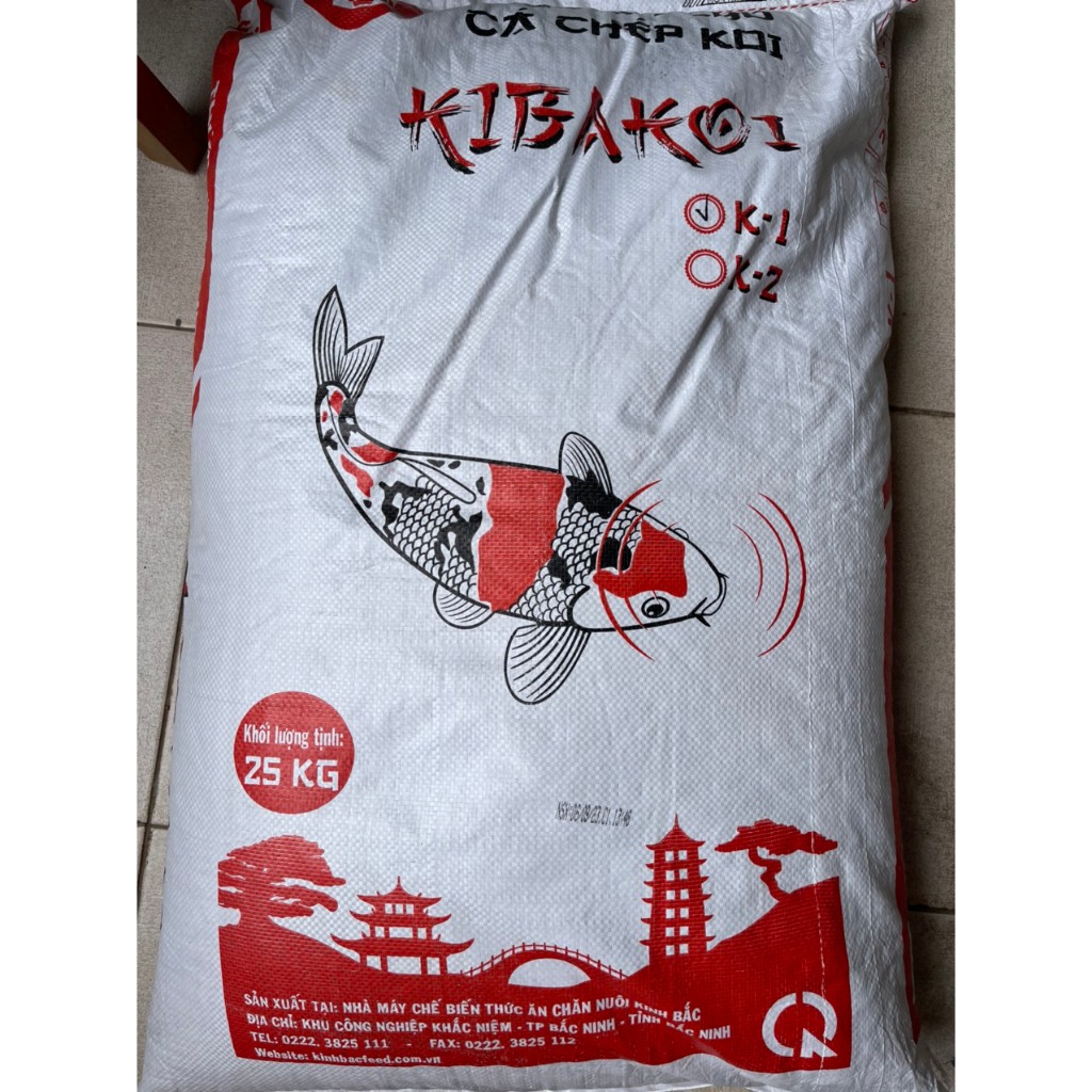 Cám cá koi KIBAKOI  5kg, Thức ăn cho cá Koi tăng trưởng và tăng màu giúp cá phát triển body, lên màu đẹp