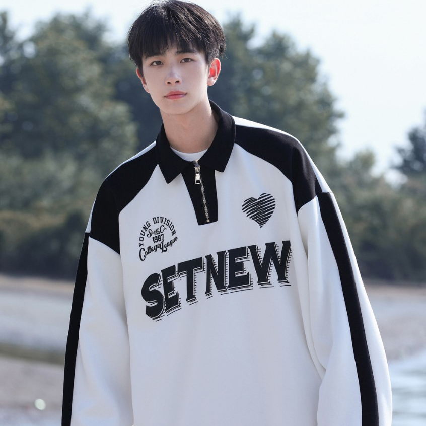 Áo Nỉ Sweater Dày Dặn Áo Nỉ Phối khóa cao cấp unisex Fox Luxury