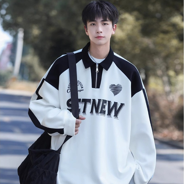 Áo Nỉ Sweater Dày Dặn Áo Nỉ Phối khóa cao cấp unisex Fox Luxury