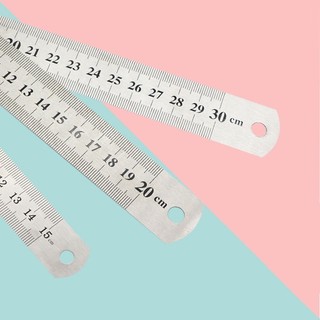 Thước kẻ sắt 15cm 20 cm không han dỉ đủ kích thước lựa chọn