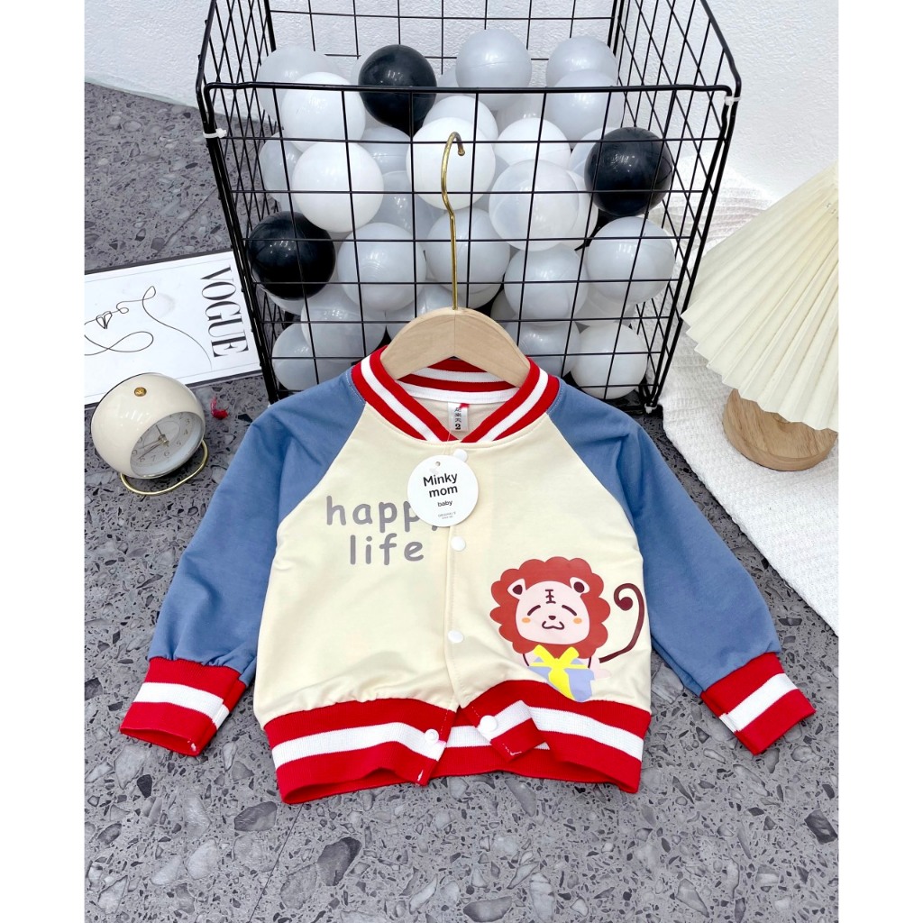 BỘ ÁO KHOÁC BOMBER BÉ TRAO BÉ GÁI 8-18KG
