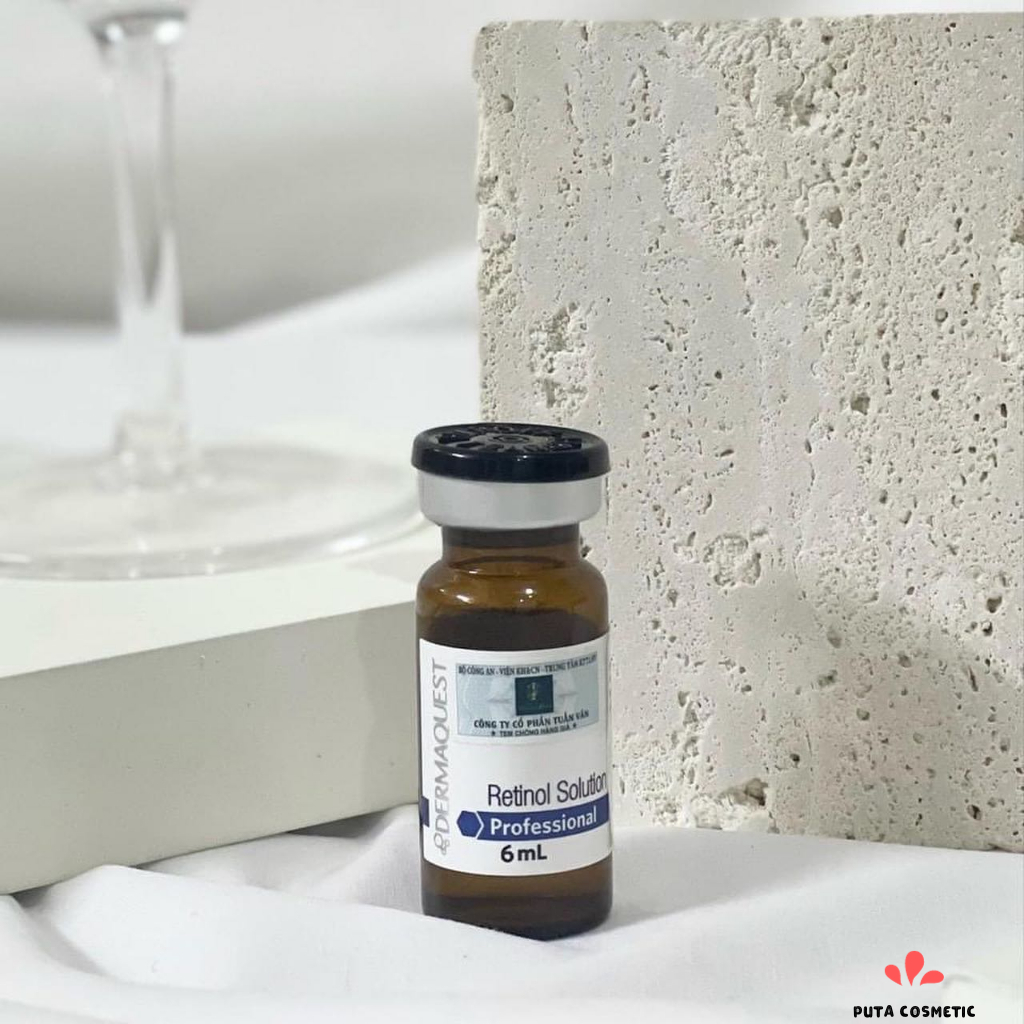 Peel da Dermaquest Retinol Solution Peel 6ml - Peel da giảm mụn, thâm, chống lão hóa, giúp da căng bóng