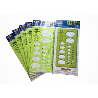 Thước elip vẽ kỹ thuật winq e606 - ellipse template ruler