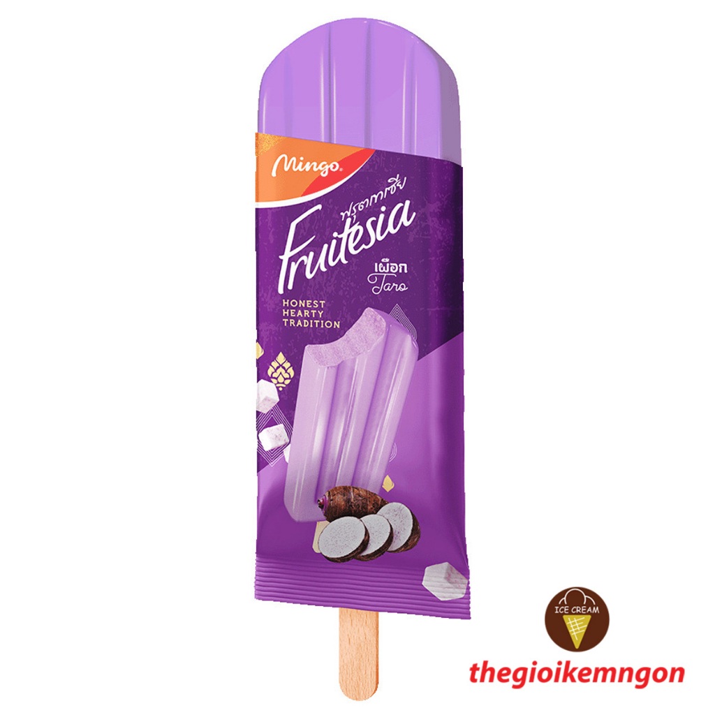 Kem khoai môn Mingo Fruitesia Taro Stick Thái Lan 65gr