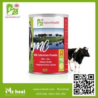 Sữa non Nz Pure Health Milk Colostrum Powder 450g – Nhãn đỏ - Nzheal