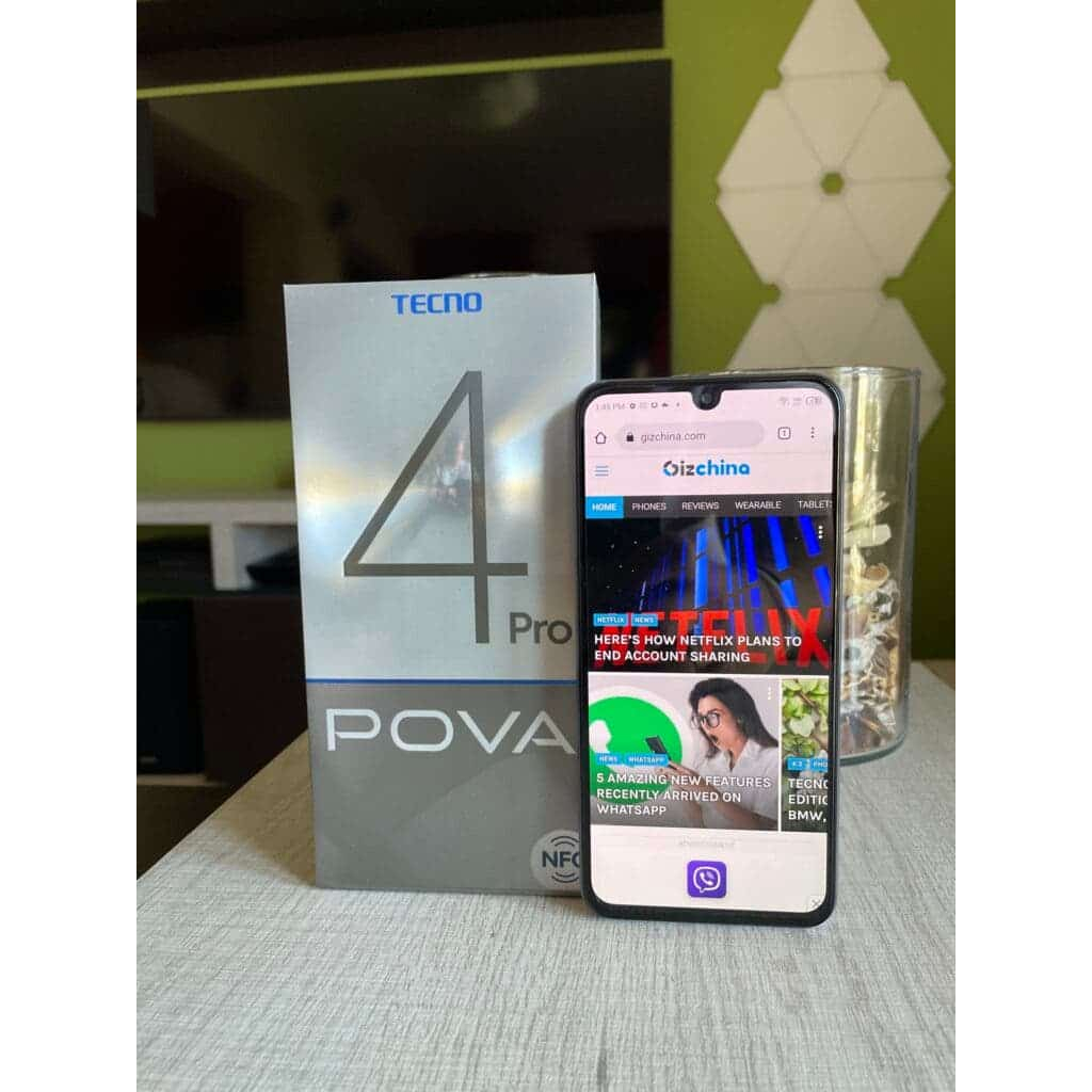 Điện thoại Gaming Tecno POVA 4 PRO (8GB/256GB) Hàng Chính Hãng