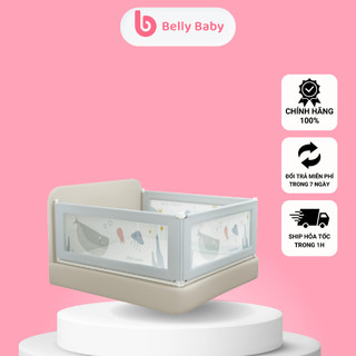 [Xả Kho]Thanh Chắn Giường Cao Cấp Bellybaby Bản Nâng Cấp 2024 Điều Chỉnh Độ Cao ( 1 Hộp 1 Thanh )