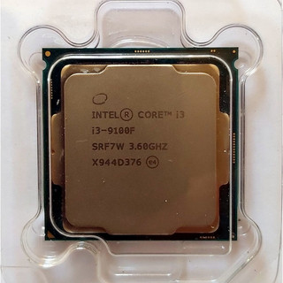 CPU i3 9100, i3 9100F