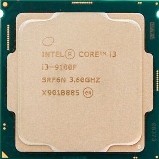 CPU i3 9100, i3 9100F