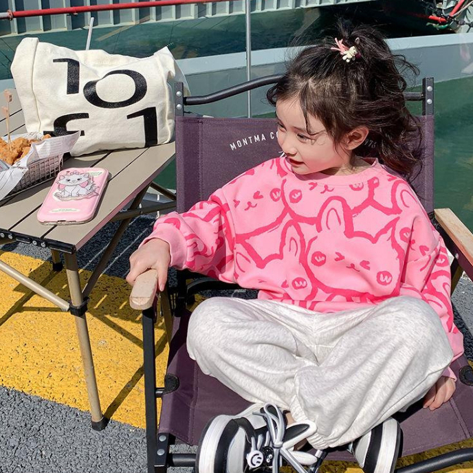 Bộ thu đông bé gái, set bộ dài tay thu đông bé gái chất nỉ da cá dày dặn lên fom chuẩn cho bé gái 8-30kg