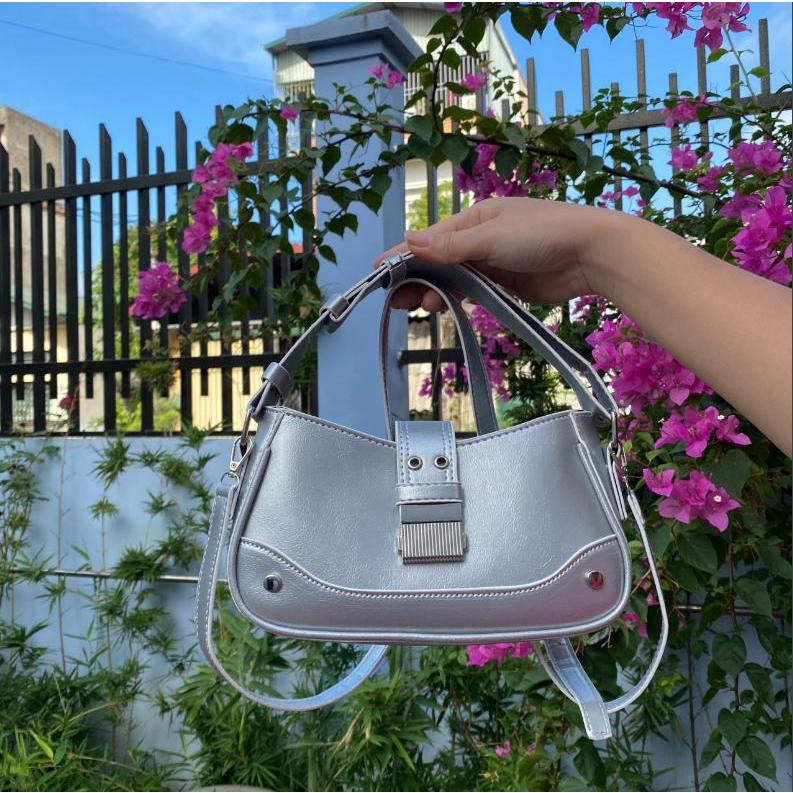 Túi xách nữ đẹp túi đeo chéo dáng xinh thời trang Bag.thanhthu thiết kế khoá bóp trắng cao cấp 778