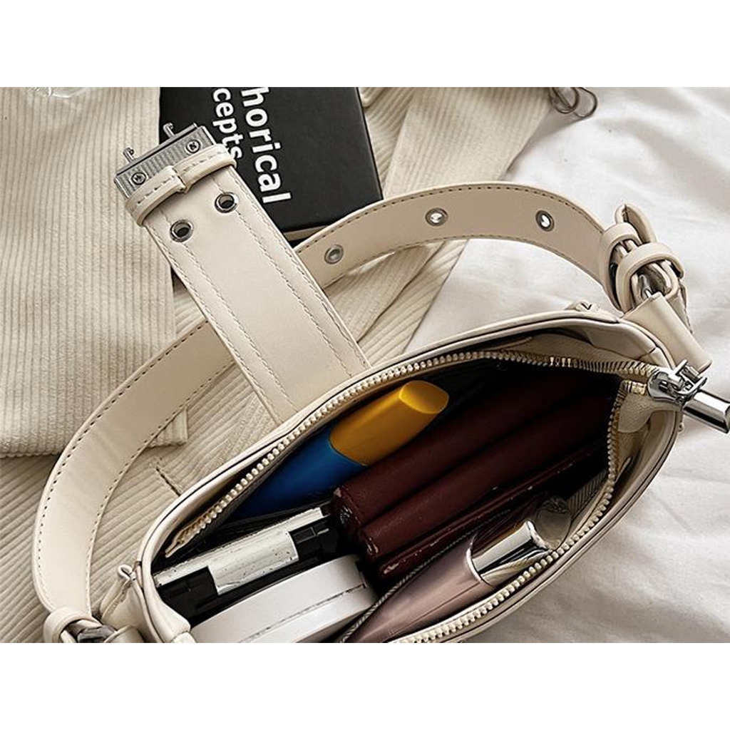 Túi xách nữ đẹp túi đeo chéo dáng xinh thời trang Bag.thanhthu thiết kế khoá bóp trắng cao cấp 778