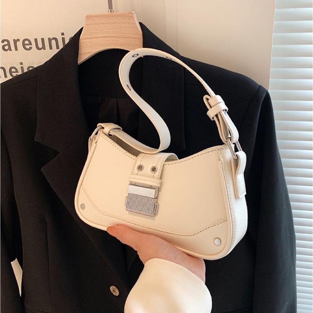 Túi xách nữ đẹp túi đeo chéo dáng xinh thời trang Bag.thanhthu thiết kế khoá bóp trắng cao cấp 778