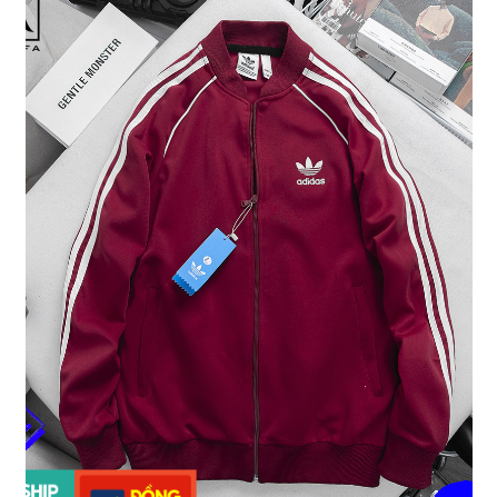 Áo Bomer 3 Sọc, Áo khoác Thể Thao Nam Nữ Nhiều Màu Chất Poly Cao Cấp